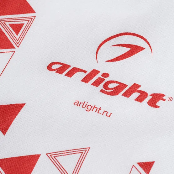 Фото #3 товара Сумка белая 38x38см с логотипом arlight (a) (Arlight, -)