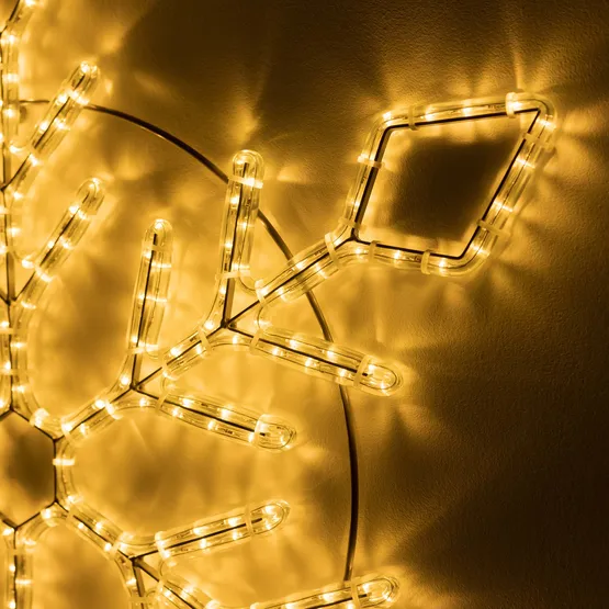 Фото #4 товара Фигура светодиодная ARD-SNOWFLAKE-M9-900x900-360LED Warm (230V, 22W) (Ardecoled, IP65)