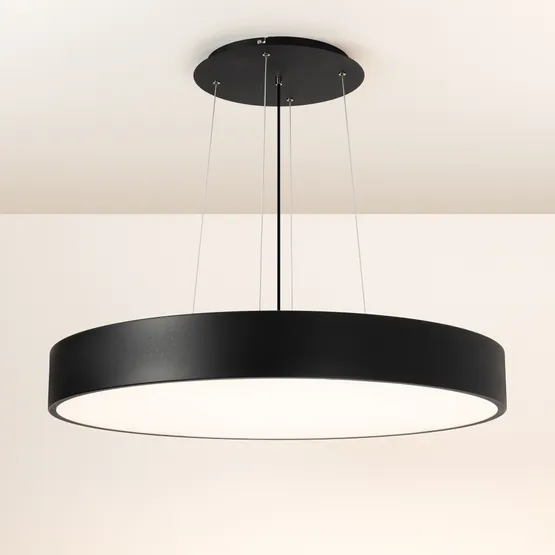 Фото #4 товара Светильник SP-TOR-PILL-R800-90W Warm3000 (BK, 120 deg) (Arlight, IP20 Металл, 3 года)