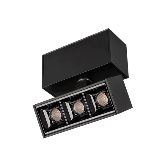 Фото #1 товара Светильник MAG-LASER-FOLD-45-S84-3W Warm3000 (BK, 15 deg, 24V) (Arlight, IP20 Металл, 3 года)