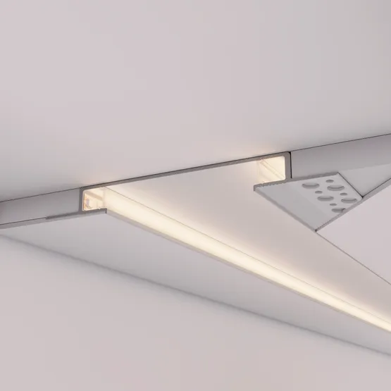 Фото #5 товара Профиль FANTOM-W75-DUAL-2000 WHITE (Arlight, Алюминий)