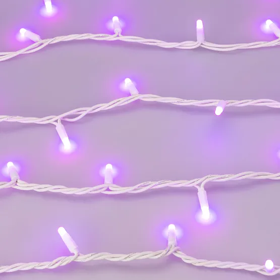 Фото #7 товара Светодиодная гирлянда ARD-STRING-PRO-10000-WHITE-100LED-MILK-LIVE RGB-DMX (24V, 10W) (Ardecoled, IP65)