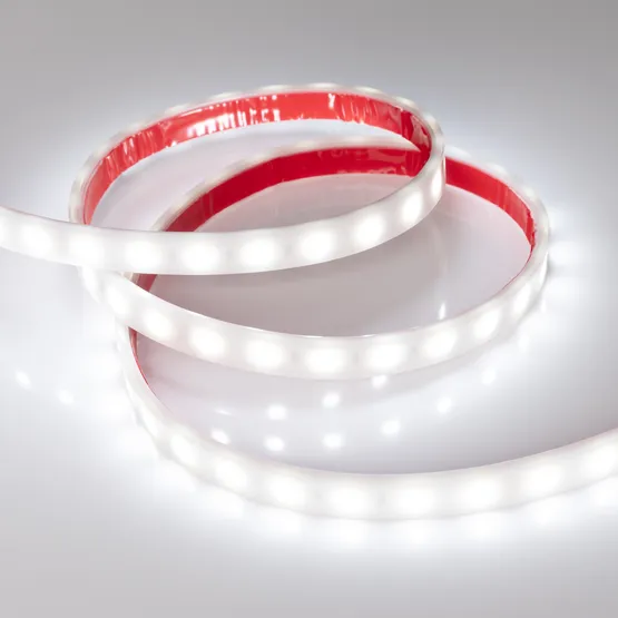 Фото #2 товара Светодиодная лента RTW 2-5000PW 12V White6000 2x (5060, 300 LED, LUX) (Arlight, 14.4 Вт/м, IP66)