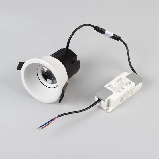 Фото #6 товара Светильник MS-FLOW-BUILT-R85-6W Day4000 (WH, 38 deg, 230V) (Arlight, IP20 Металл, 5 лет)