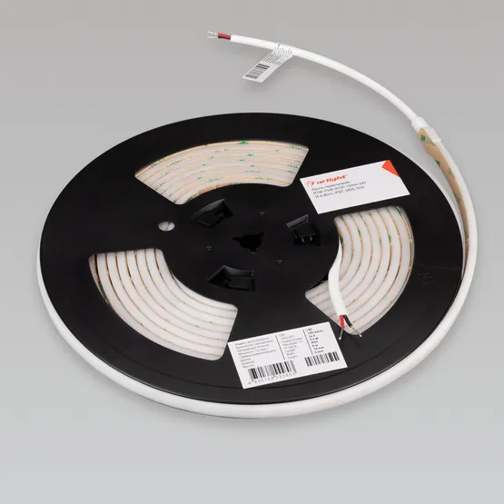 Фото #2 товара Светодиодная лента герметичная RTW-PW-A120-10mm 24V Warm2700 (9.6 W/m, IP66, 2835, 5m) (Arlight, Герметичный)