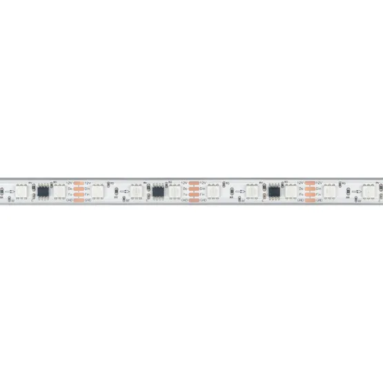 Фото #2 товара Светодиодная лента герметичная SPI-PS-B60-12mm 12V RGB-PX3-BPT (12 W/m, IP67, 5060, 5m) (Arlight, бегущий огонь)