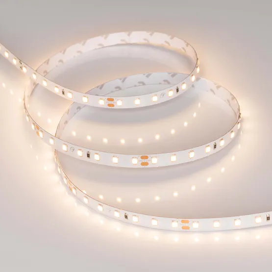 Фото #2 товара Светодиодная лента RT 2-5000 24V Warm3000 1.6x (2835, 490 LED, CRI98) (Arlight, 10 Вт/м, IP20)