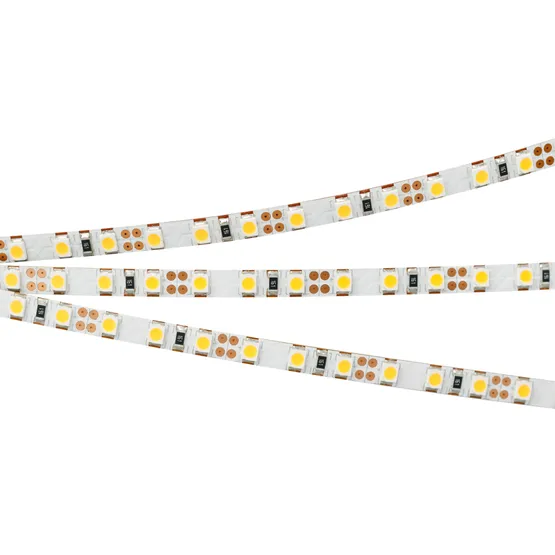 Фото #1 товара Светодиодная лента RT 2-5000 12V Cool 15K 5mm 2x (3528, 600 LED, LUX) (Arlight, 9.6 Вт/м, IP20)