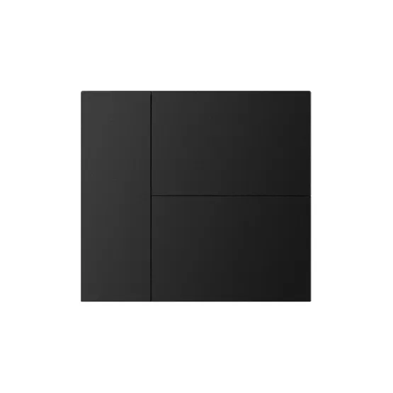 Фото #2 товара INTELLIGENT ARLIGHT Накладка панели KNX-23-3G-SUF Black (Backlightless) (IARL, IP20 Металл, 2 года)