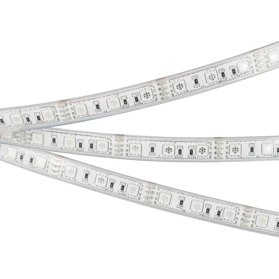Фото #4 товара Светодиодная лента герметичная RTW-PU-B60-12.5mm 12V RGB (14.4 W/m, IP68, 5060, 5m) (Arlight, -)