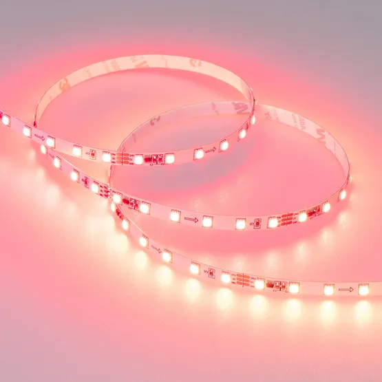Фото #4 товара Светодиодная лента SPI-F72-7mm 24V RGB-PX6 (14.4 W/m, IP20, 3535, 5m) (Arlight, Открытый, IP20)