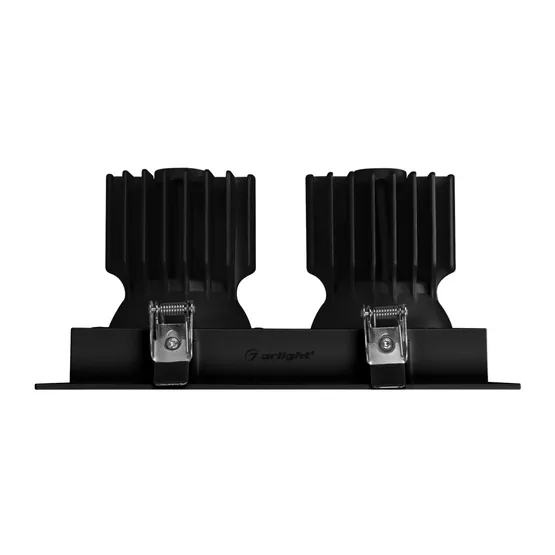 Фото #5 товара Светильник MS-VORTEX-BUILT-S210x117-2x20W Day4000 (BK-BK, 40 deg, 230V) (Arlight, IP20 Металл, 5 лет)