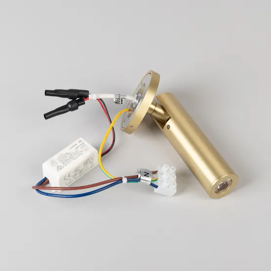 Фото #2 товара Светильник SP-READER-NB-R60-3W Warm2700 (GD, 20 deg, 230V) (Arlight, IP20 Металл, 3 года)