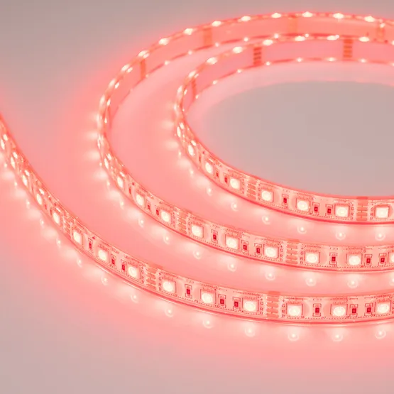 Фото #5 товара Светодиодная лента герметичная RTW-PU-B60-12.5mm 12V RGB (14.4 W/m, IP68, 5060, 5m) (Arlight, -)