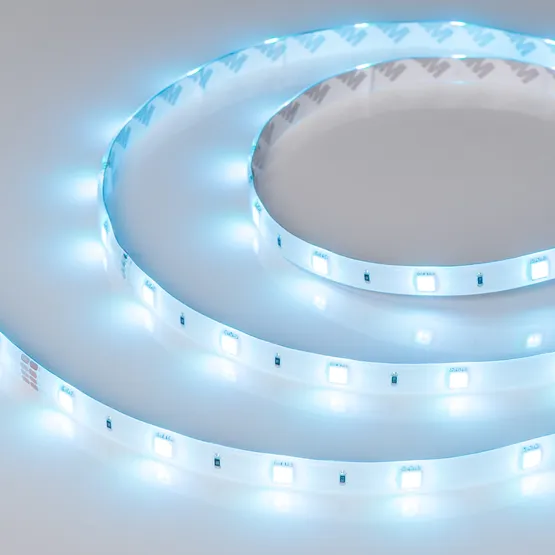 Фото #4 товара Светодиодная лента RTW 2-5000SE 24V RGB (5060, 150 LED, LUX) (Arlight, 7.2 Вт/м, IP65)