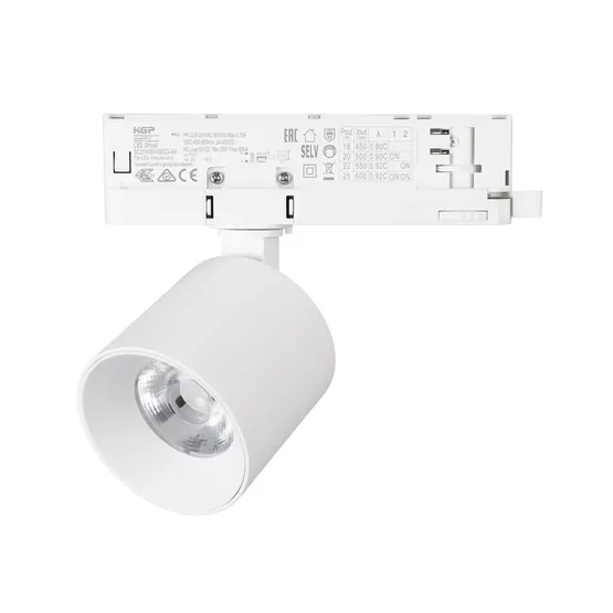 Фото #1 товара Светильник LGD-DYKE-4TR-R75-16W Warm3000 (WH, 38 deg, 230V) (Arlight, IP20 Металл, 5 лет)