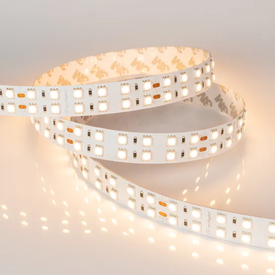 Фото #3 товара Светодиодная лента RT 2-5000 24V Warm3000 2x2 (5060, 720 LED, LUX) (Arlight, 34.4 Вт/м, IP20)