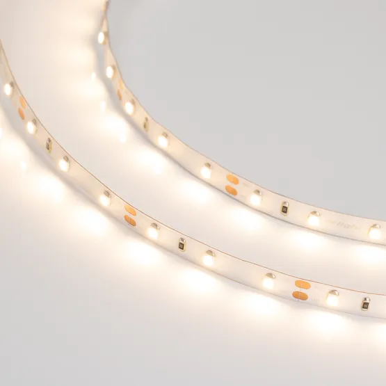 Фото #4 товара Светодиодная лента RT 2-5000 12V Warm2700 (3528, 300 LED, LUX) (Arlight, 4.8 Вт/м, IP20)