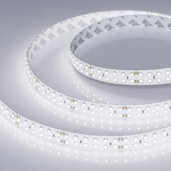 Фото #3 товара Светодиодная лента RTW 2-5000SE 24V White 2x2 (3528, 1200 LED, LUX) (Arlight, 19.2 Вт/м, IP65)