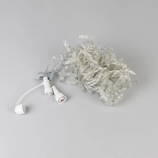 Фото #3 товара Светодиодная гирлянда ARD-STRING-CLASSIC-1000-CLEAR-100LED-PULSE Red (230V, 7W) (Ardecoled, IP65)