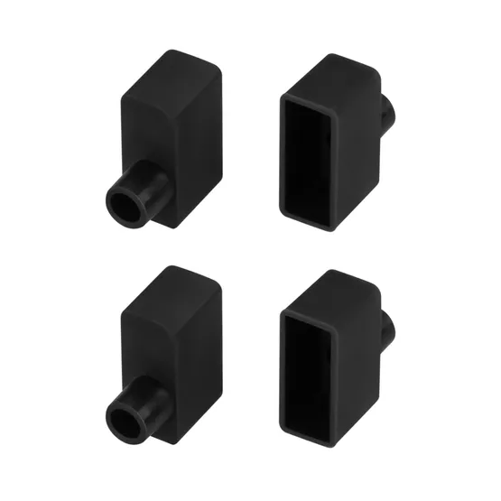 Фото товара Заглушка WPH-FLEX-0616-SIDE BLACK с отверстием (Arlight, Силикон)