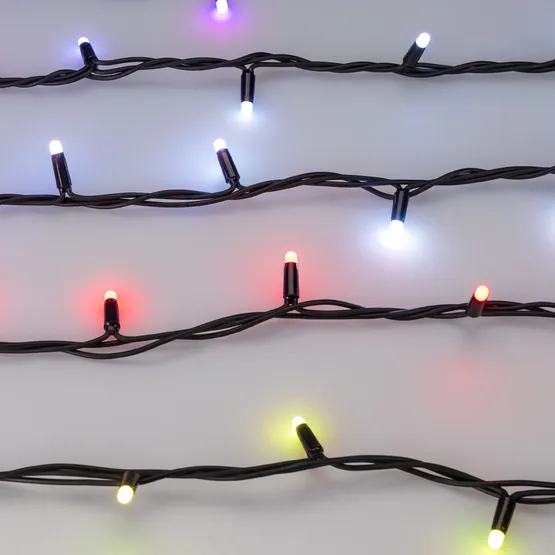 Фото #6 товара Светодиодная гирлянда ARD-STRING-PRO-10000-BLACK-95LED-MILK-LIVE RGBW-DMX (24V, 10W) (Ardecoled, IP65)