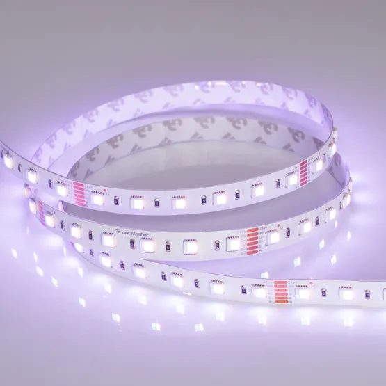 Фото #3 товара Светодиодная лента RT 2-5000 24V RGBW-MIX 12mm (5060-One, 60 LED/m, LUX) (Arlight, RGB-CCT, RGB-MIX, RGB-White MIX)