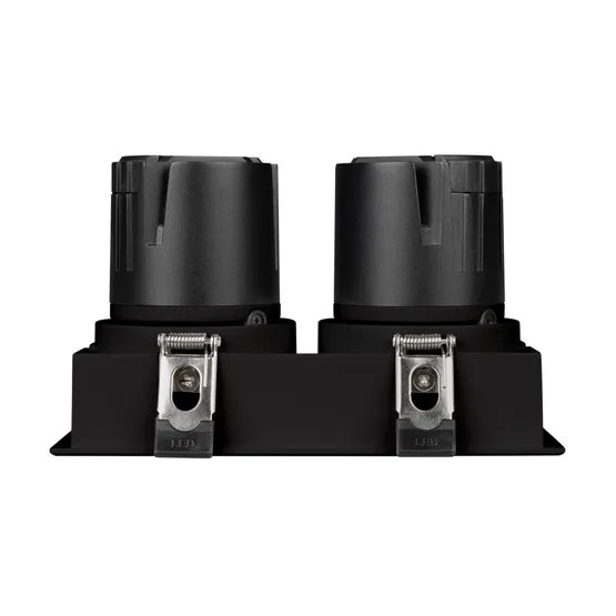 Фото #2 товара Светильник MS-FLOW-BUILT-S157x85-2x12W Warm3000 (BK, 38 deg, 230V) (Arlight, IP20 Металл, 5 лет)