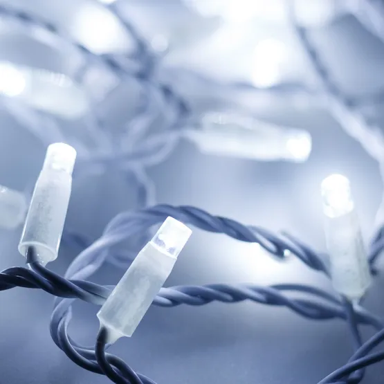 Фото #2 товара Светодиодная гирлянда ARD-STRING-PRO-10000-WHITE-100LED-STD WHITE (230V, 7W) (Ardecoled, IP65)