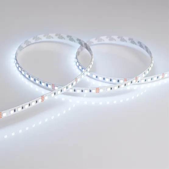 Фото #4 товара Светодиодная лента RT 2-5000 24V RGB 8mm (3838, 120 LED/m, LUX) (Arlight, 11 Вт/м, IP20)
