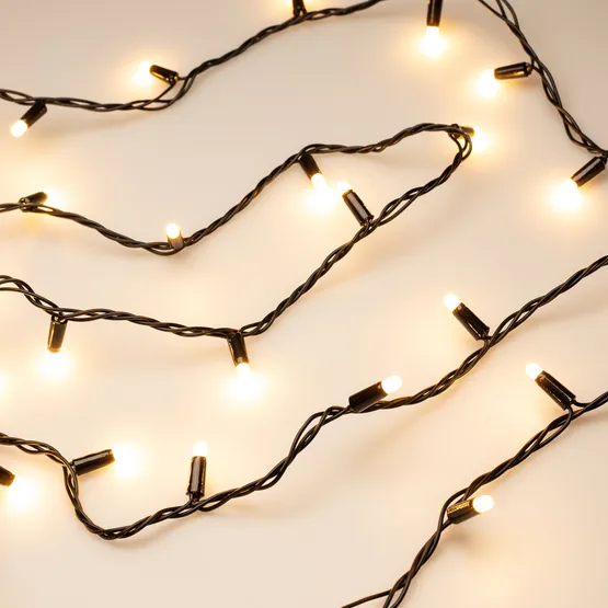 Фото #5 товара Светодиодная гирлянда ARD-STRING-CLASSIC-10000-BLACK-100LED-MILK-STD Warm (230V, 7W) (Ardecoled, IP65)