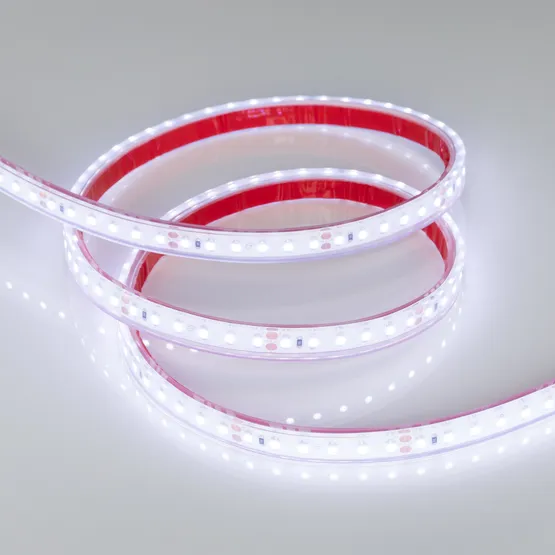 Фото #2 товара Светодиодная лента RTW 2-5000PGS 24V Cool 2x (3528, 600 LED, LUX) (Arlight, 9.6 Вт/м, IP67)