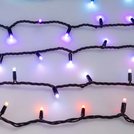 Фото #7 товара Светодиодная гирлянда ARD-STRING-PRO-10000-BLACK-95LED-LIVE RGBW-DMX (24V, 10W) (Ardecoled, IP65)