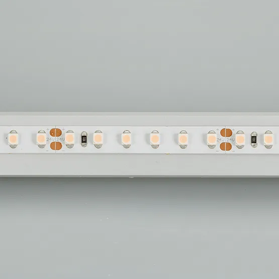 Фото #2 товара Светодиодная лента RT 2-5000 24V Pink 2x (3528, 600 LED, LUX) (Arlight, 9.6 Вт/м, IP20)