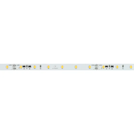 Фото #4 товара Светодиодная лента IC-A60-8mm 24V Warm3000 (4.8 W/m, IP20, 2835, 50m) (Arlight, стабилизированная)