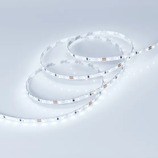 Фото #3 товара Светодиодная лента MICROLED-5000L 24V Cool 8K 4mm (2216, 120 LED/m, LUX) (Arlight, 5.4 Вт/м, IP20)