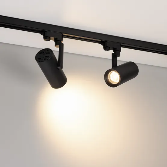 Фото #10 товара Светильник LGD-URANUS-4TR-R75-18W/25W Warm3500-MIX (BK, 20-50 deg, side holder, 230V) (Arlight, IP20 Металл, 5 лет)