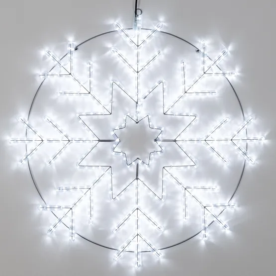 Фото #3 товара Фигура светодиодная ARD-SNOWFLAKE-M8-950x950-540LED White (230V, 33W) (Ardecoled, IP65)