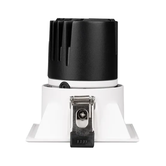 Фото #3 товара Светильник MS-FLOW-BUILT-S85x85-12W Warm3000 (WH, 15 deg, 230V) (Arlight, IP20 Металл, 5 лет)
