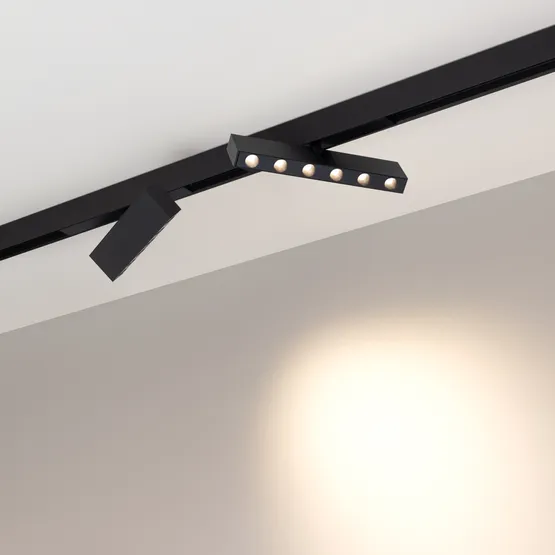 Фото #2 товара Светильник MAG-DOTS-FOLD-25-S200-6W Warm3000 (BK, 30 deg, 24V) (Arlight, IP20 Металл, 5 лет)