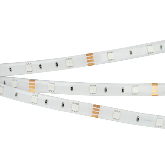 Фото #2 товара Светодиодная лента герметичная RTW-SE-B30-10mm 12V RGB (7.2 W/m, IP65, 5060, 5m) (Arlight, -)