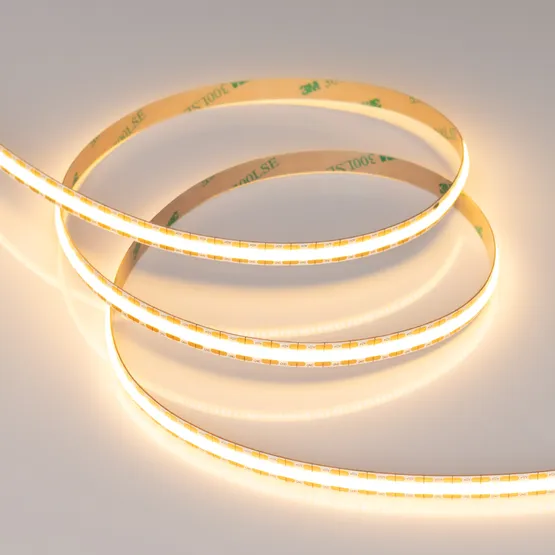 Фото #3 товара Светодиодная лента COB-X528-8mm 12V Warm2700 (11 W/m, IP20, CSP, 5m) (Arlight, -)