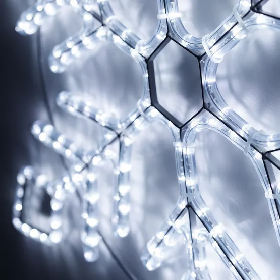 Фото #3 товара Фигура светодиодная ARD-SNOWFLAKE-M9-900x900-360LED White (230V, 22W) (Ardecoled, IP65)