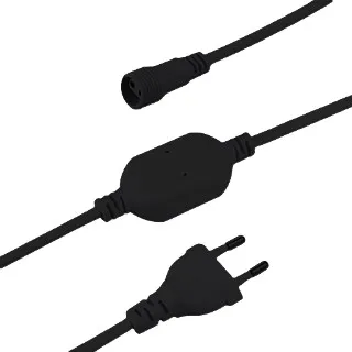 Фото товара Шнур питания ARD-CLASSIC-1.5M Black (230V, 8A) (Ardecoled, -)