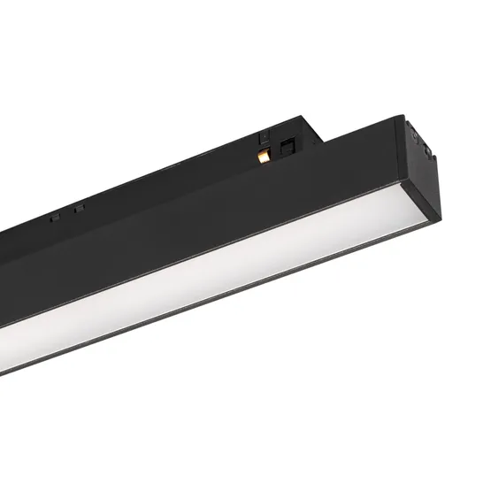 Фото #1 товара Светильник MAG-ORIENT-FLAT-L350-12W Warm2700 (BK, 100 deg, 48V) (Arlight, IP20 Металл, 5 лет)