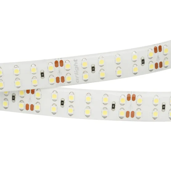 Фото #1 товара Светодиодная лента RTW 2-5000SE 24V Cool 2x2 (3528, 1200 LED, LUX) (Arlight, 19.2 Вт/м, IP65)