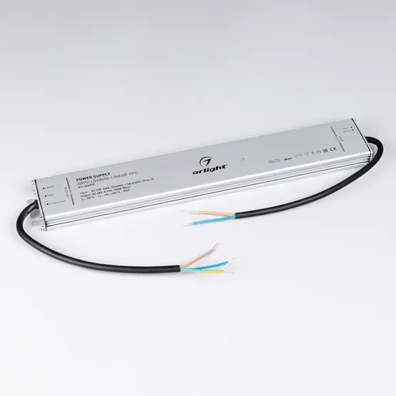 Фото #3 товара Блок питания ARPV-LG48400-LINEAR-PFC (48V, 8.33A, 400W) (Arlight, IP67 Металл, 5 лет)