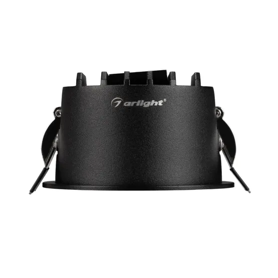 Фото #2 товара Светильник MS-DROP-BUILT-R84-8W Warm3000 (BK, 85 deg, 230V) (Arlight, IP54 Металл, 5 лет)