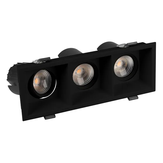 Фото #6 товара Светильник MS-FLOW-BUILT-S230x85-3x12W Day4000 (BK, 38 deg, 230V) (Arlight, IP20 Металл, 5 лет)
