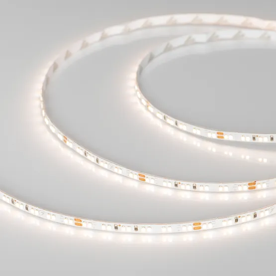 Фото #4 товара Светодиодная лента MICROLED-M240-4.5mm 24V White-CDW (9.6 W/m, IP20, 2216, 5m) (Arlight, узкая)